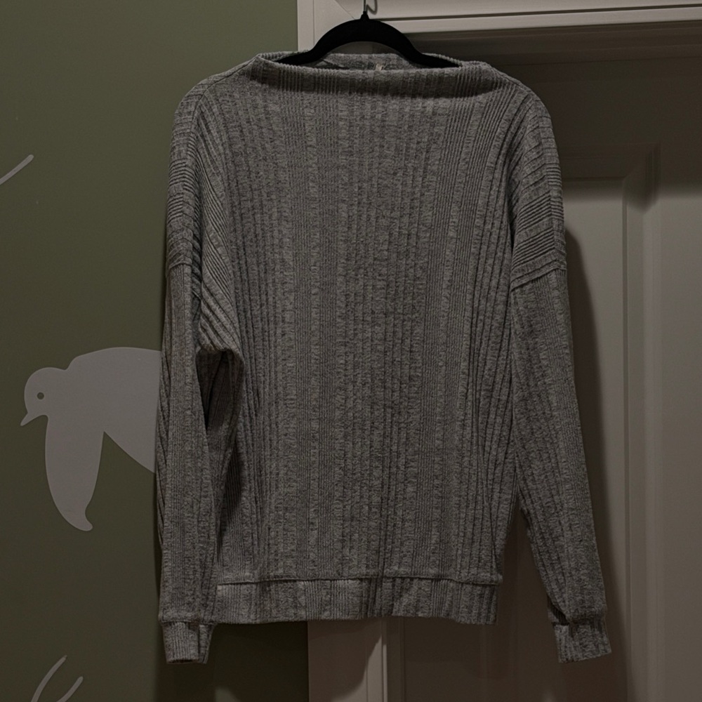 Hello Night Gray Women's Sweater